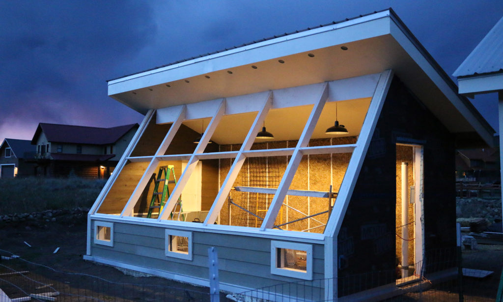 Crested Butte Passive Solar Greenhouse Build